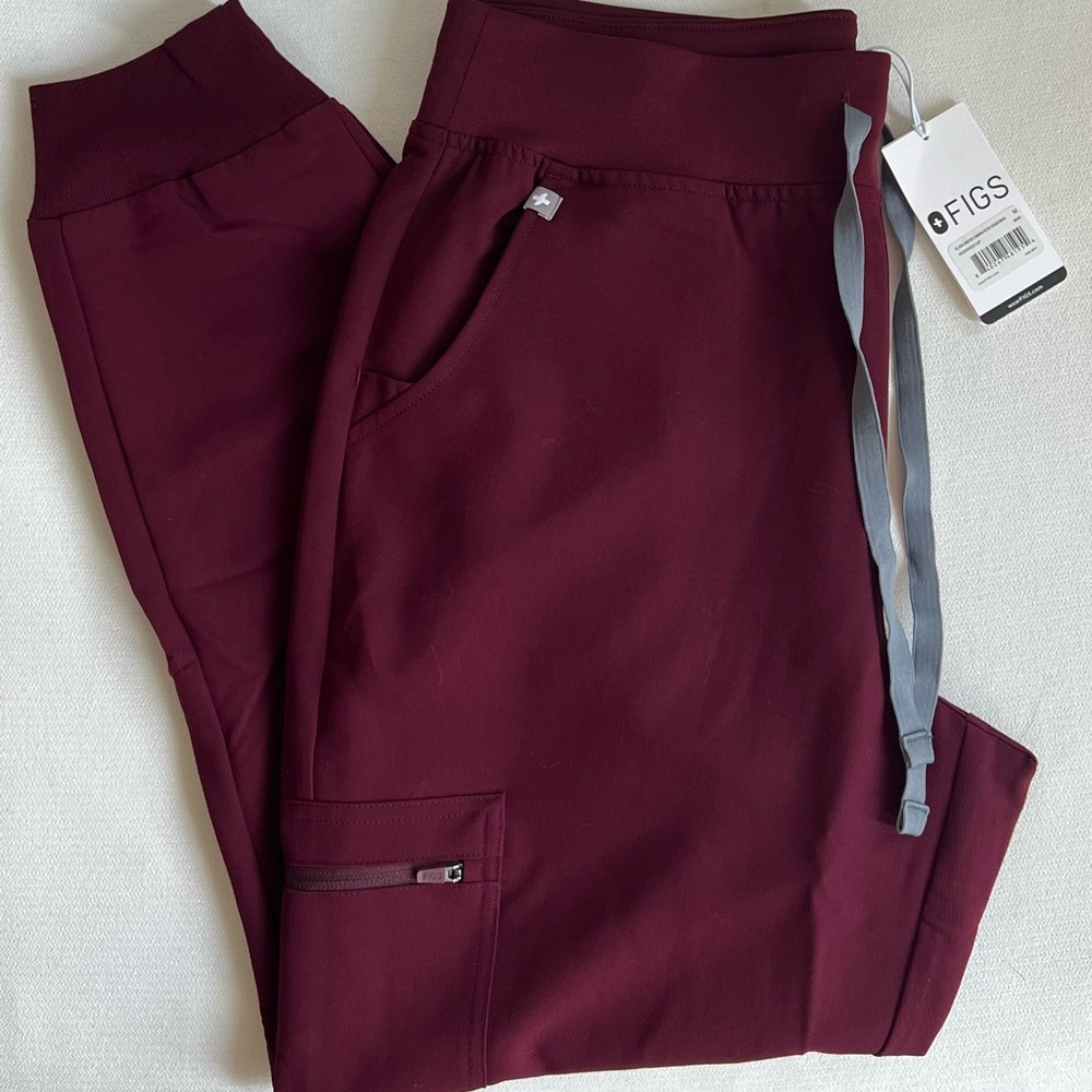 NWT FIGS Women’s High Waisted Zamora Scrub Pants